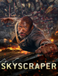 L’affiche du film Skyscraper